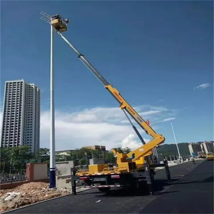 吉安维修路灯的曲臂升降车出租