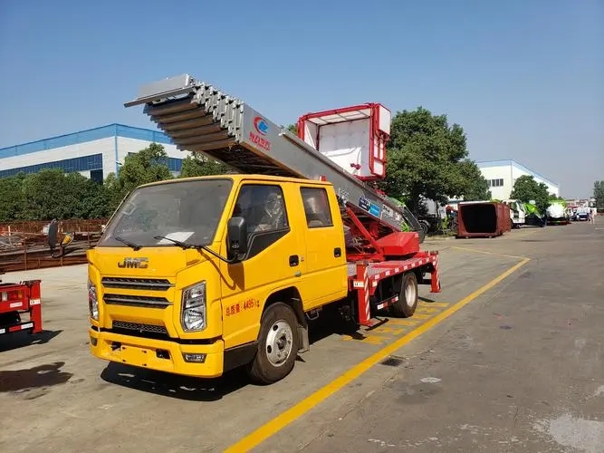 吉安附近云梯车出租 砂石搬运