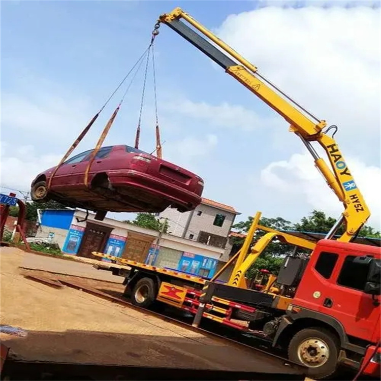 吉安吊车吊汽车的正确方法